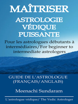cover image of Apprendre l'astrologie védique ancienne (French)